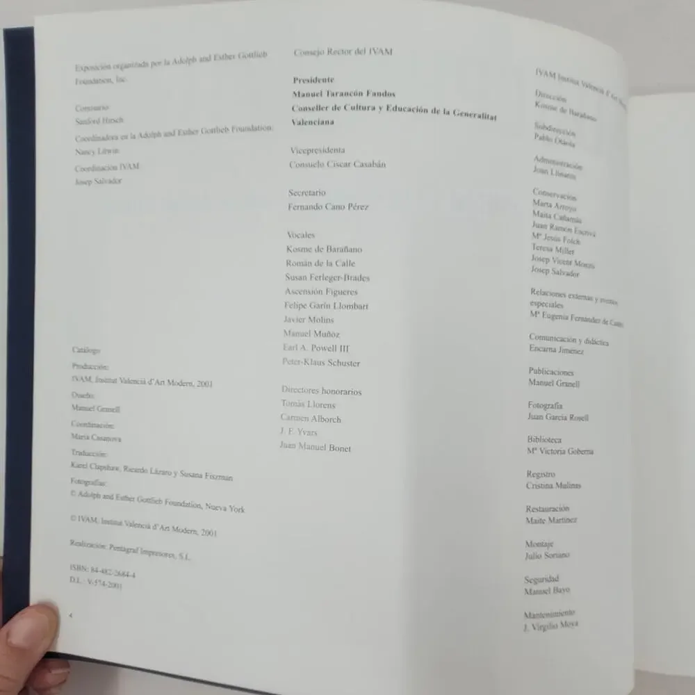Gottlieb Una Retrospectiva‎ Ivam Centre Julio Gonzalez A Survey Exhibition Book